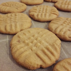 Erdnussbuttercookies