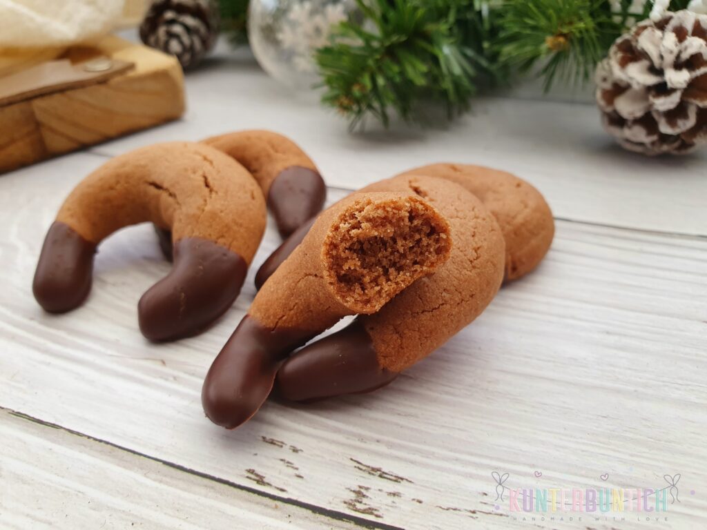 Rezept Weihnachtsplätzchen Nougatkipferl