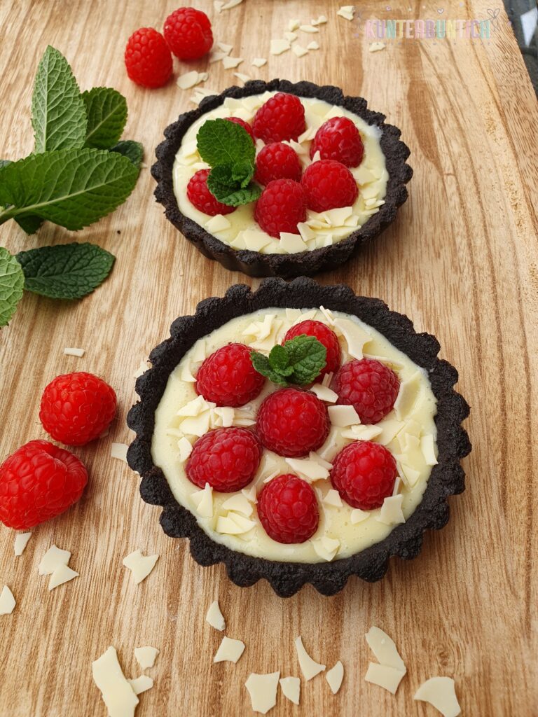 Sündhaft leckere Oreo-Himbeer-Tartelettes – kunterbuntich.de